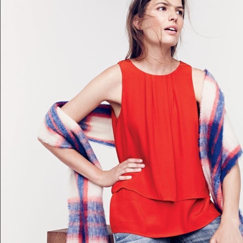 HP🌸 TIERED CREPE TOP